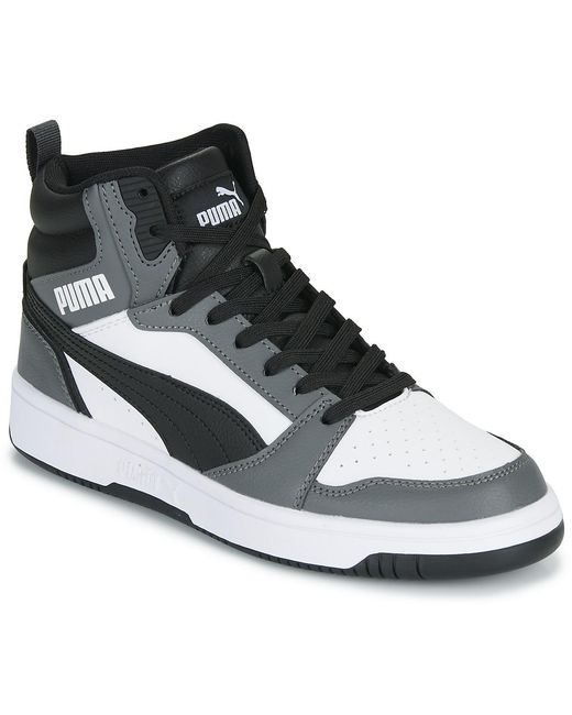 PUMA Black Shoes (high-top Trainers) Rebound V6 for men
