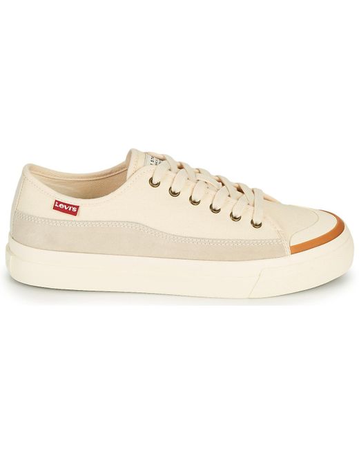 Men's Shoe Levis® Square Low Sneakers - Black 38109-0491 / Black