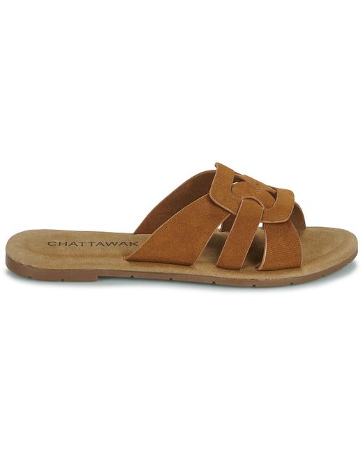 Chattawak Brown Mules / Casual Shoes Pace