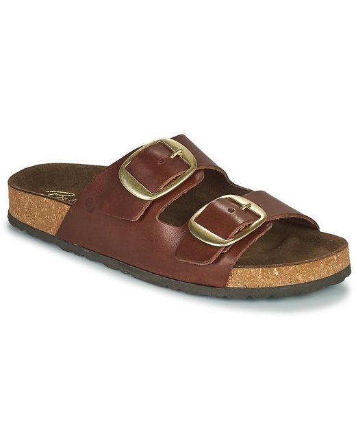 Betty London Brown Noumea Mules / Casual Shoes