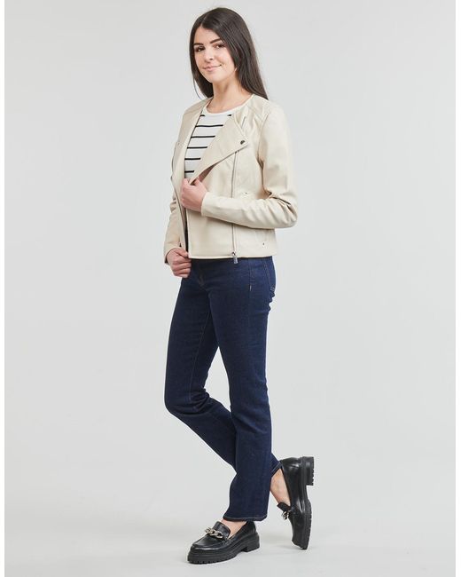 Vero Moda Natural Leather Jacket Vmriley