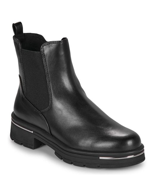 Marco Tozzi Black Mid Boots Symbale