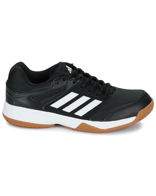 Adidas Black Indoor Sports Trainers (shoes) Speedcourt M