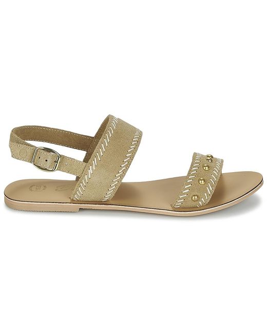 Betty London Metallic Ikari Sandals