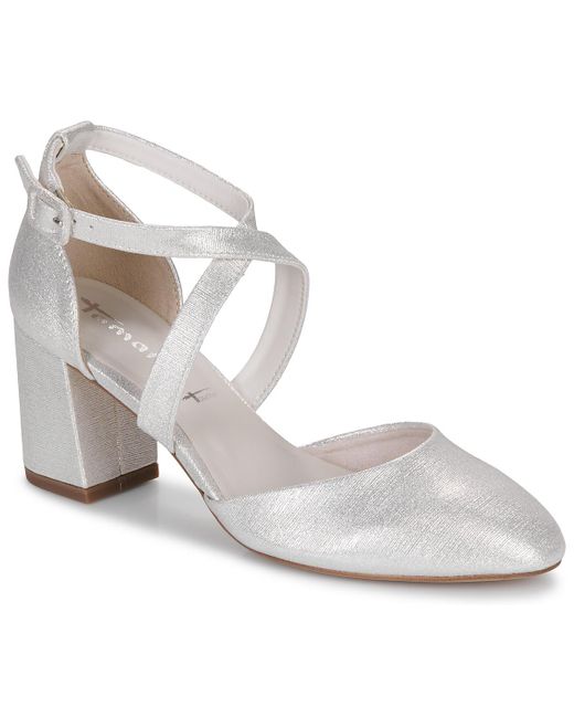 Tamaris White Heels 24415-179