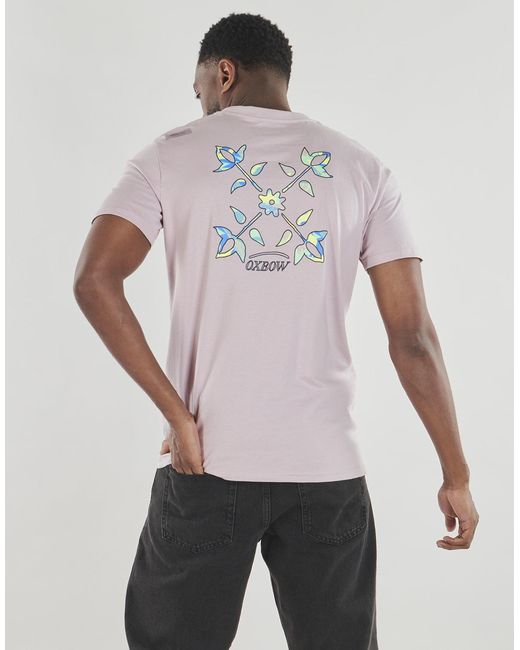 Oxbow Purple T Shirt S1tagtan for men