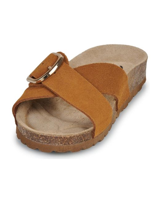 Betty London Brown Mules / Casual Shoes Nour