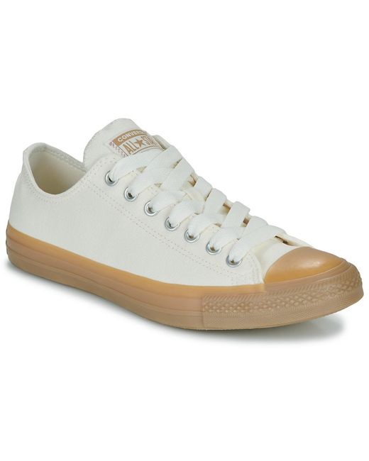 Converse White Shoes (trainers) Chuck Taylor All Star Tough Textures for men