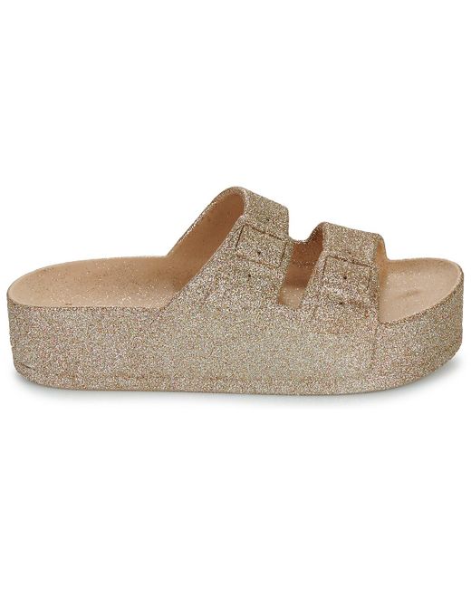 CACATOES Brown Mules / Casual Shoes Caipirinha Glitter