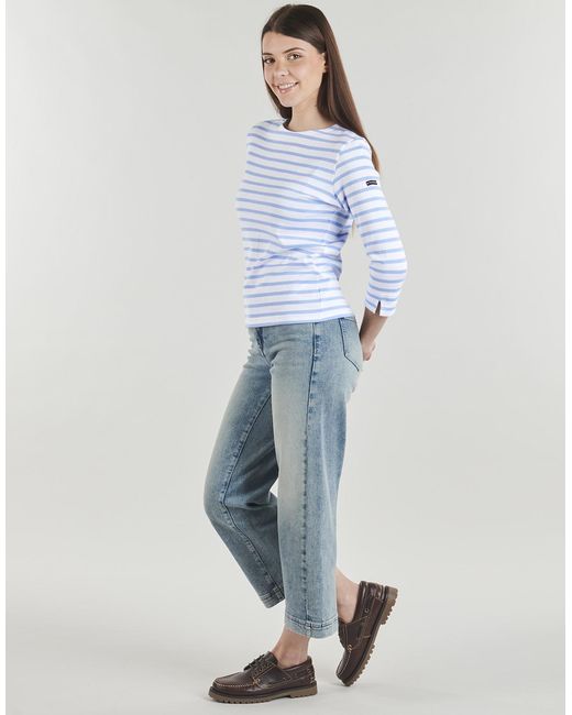 Armor Lux Blue Long Sleeve T-shirt Badra