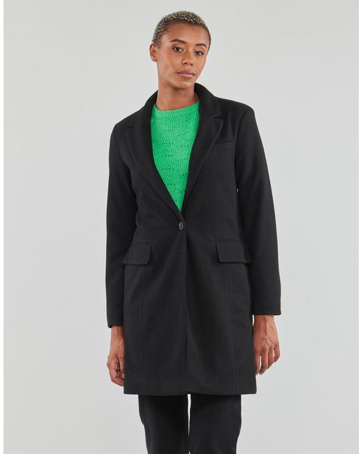 ONLY Black Coat Onlnancy Life Coat Cc Otw