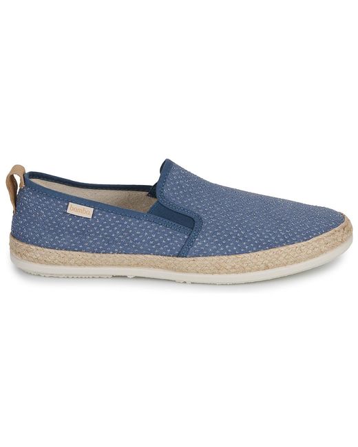 BAMBA by VICTORIA Blue Espadrilles / Casual Shoes Andre Elasticos Lona La for men