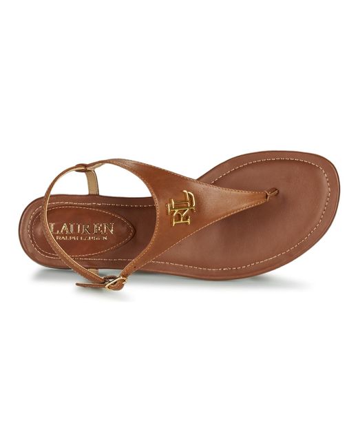 Lauren By Ralph Lauren Ellington Sandals Casual Sandals In Brown Save 1 Lyst