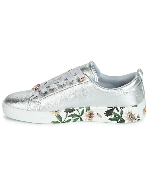 ted baker silver trainers