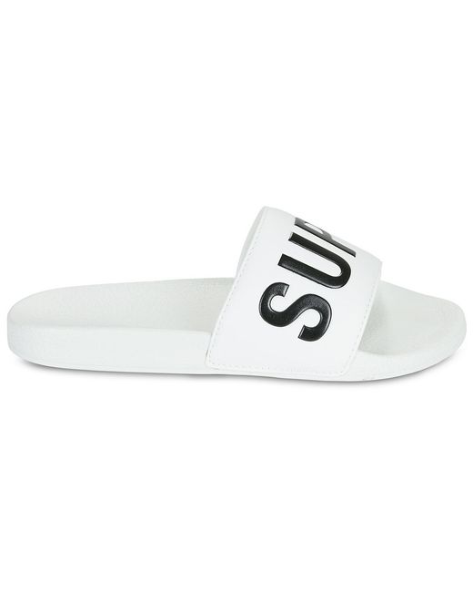 Superdry White Tap-dancing Pool Slide