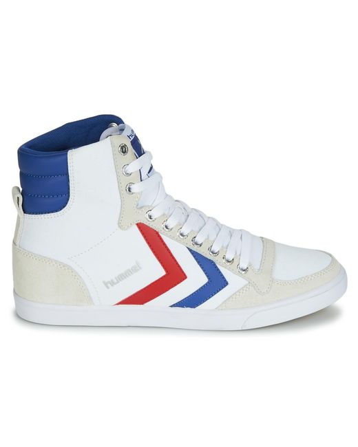 Hummel Blue Slimmer Stadil High Shoes (high-top Trainers)