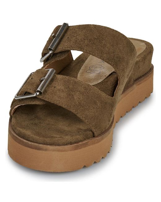 Chattawak Brown Mules / Casual Shoes Cabrales