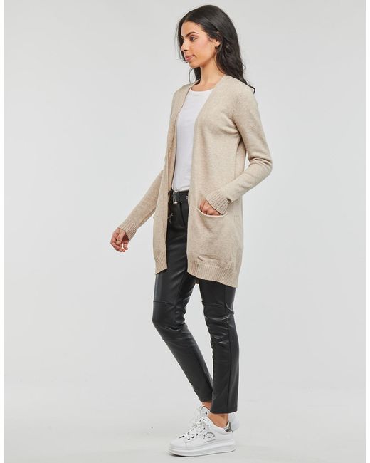 Vila Natural Cardigans Viril