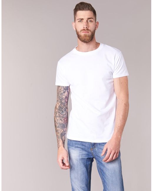 BOTD White T Shirt Estoila for men