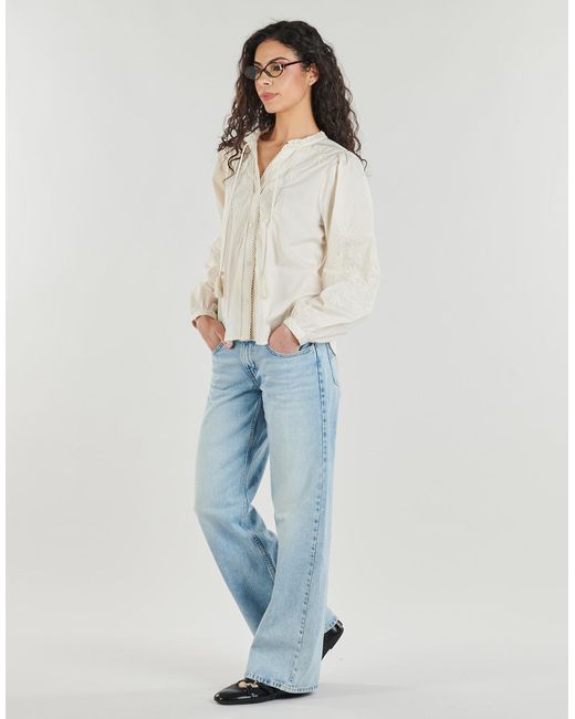 Deeluxe White Blouse Aglae Bl W M+