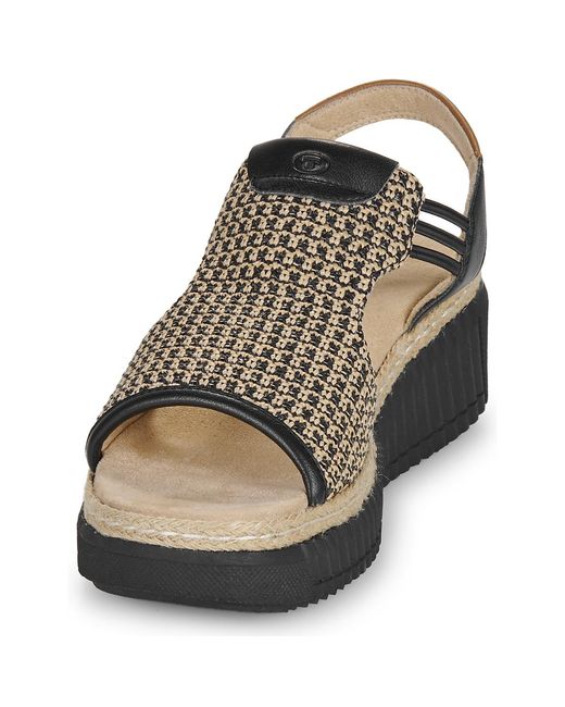 Tom Tailor Brown Wedge Sandals Vally