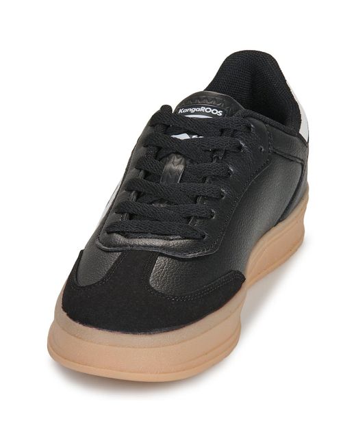 Kangaroos Black Shoes (trainers) K-gw Heaven Og