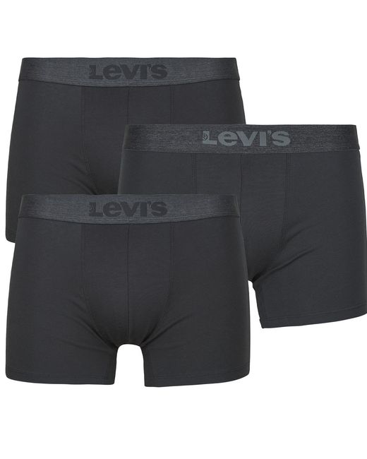 Levi's Black Boxer Shorts Mel Wb Boxer Pack De 3 for men