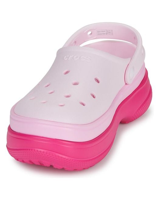 CROCSTM Pink Clogs (shoes) Classic Stacked Clog
