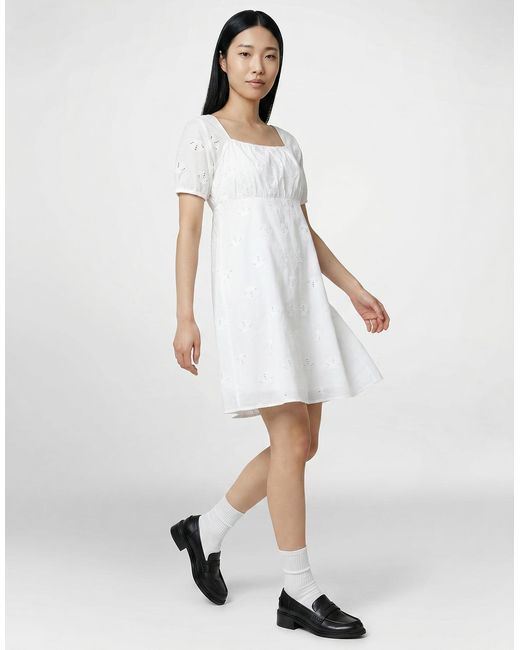 Noisy May White Dress Nmashley