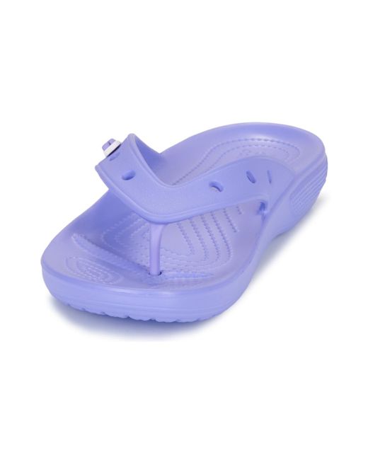 CROCSTM Blue Classic Flip Sandals