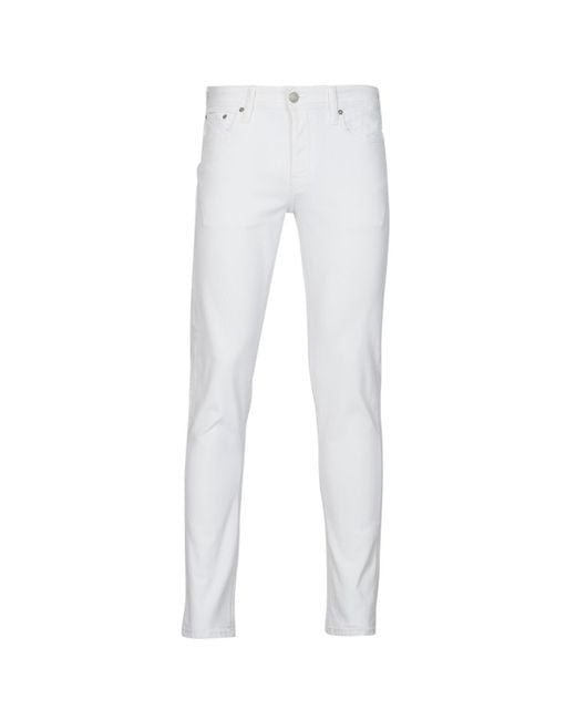 Jack & Jones White Skinny Jeans Jjiglenn Jjoriginal Mf 221 Sn for men