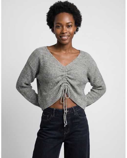 Yurban Gray Paula Sweater