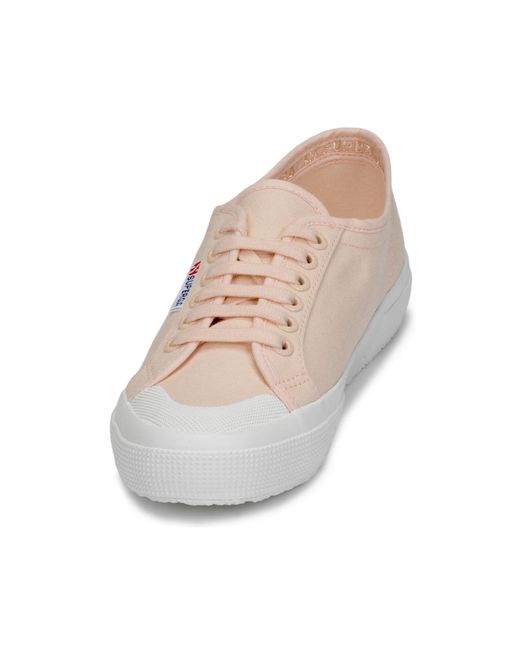 Superga Pink 2294 Toecap Trainers