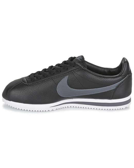 Nike Classic Cortez Leather, Running Shoes Running Shoes, Black, 9 Uk (44  Eu) for Men - Save 69% - Lyst