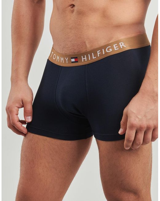Tommy Hilfiger Blue Boxer Shorts 3p Trunk Wb for men