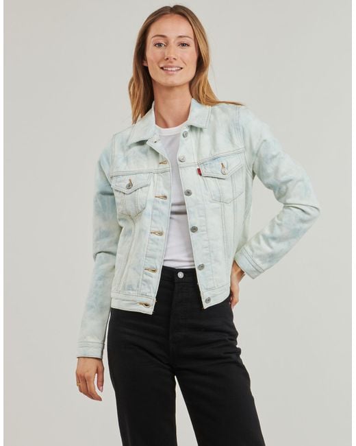 Levi's Gray Denim Jacket Original Trucker