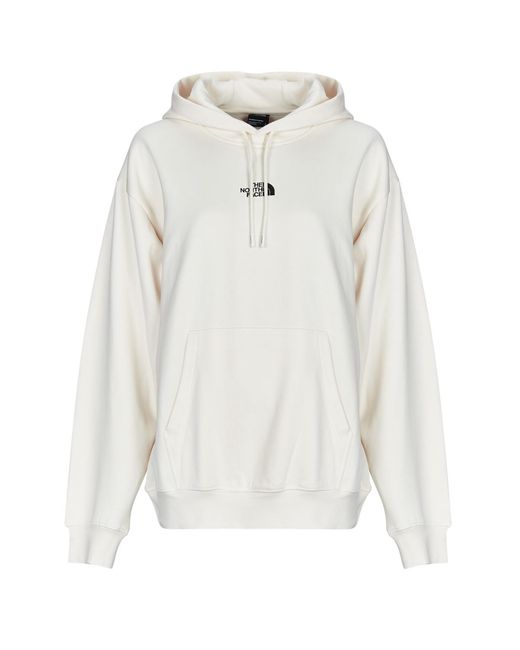The North Face White Hoodies W Essential Oversize