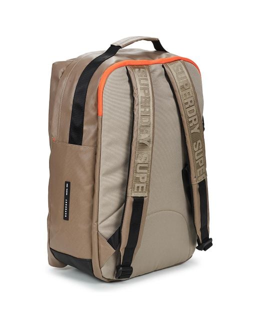 Superdry Brown Backpack Tarp 35l