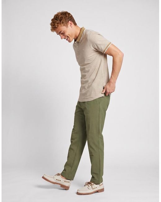Jack & Jones Gray Polo Shirt Jprblualves Ss Polo for men