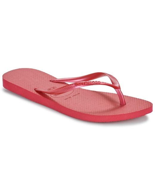 Havaianas Pink Flip Flops / Sandals (shoes) Slim