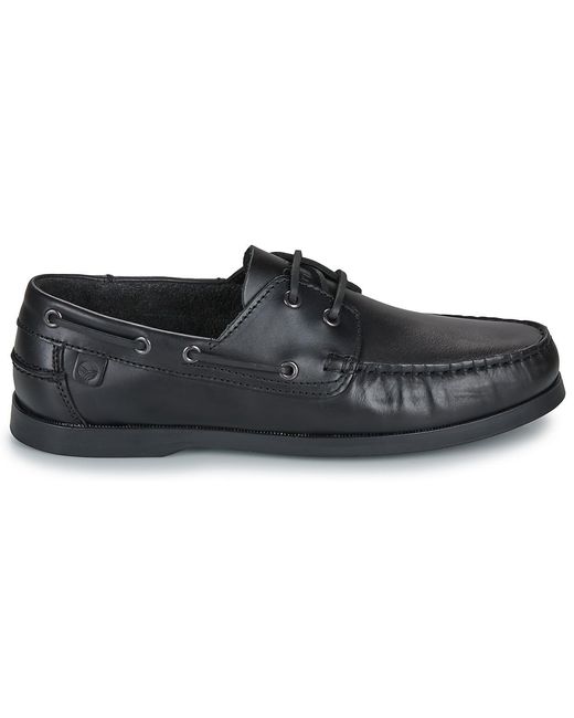 Casual Attitude Black Boat Shoes Revoro for men