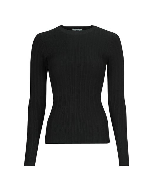 ONLY Black Sweater Onldima Life Ls Button O-neck Knt