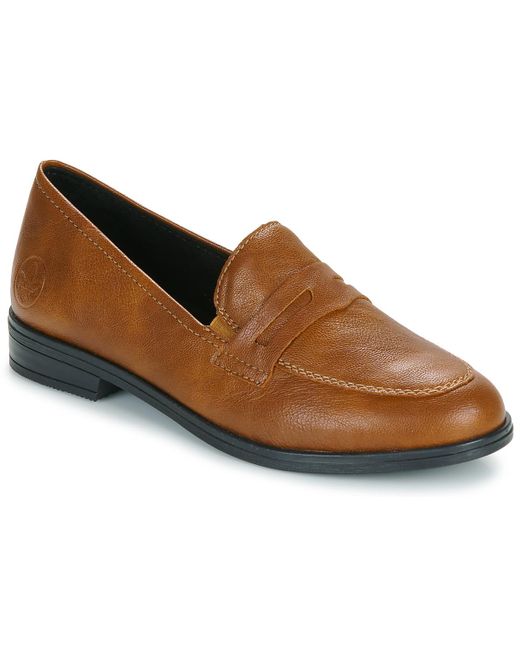 Rieker Brown Loafers / Casual Shoes Anchora