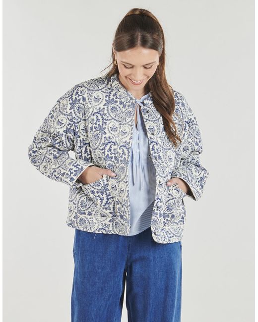 ONLY Blue Jacket Onlhallie Quilted