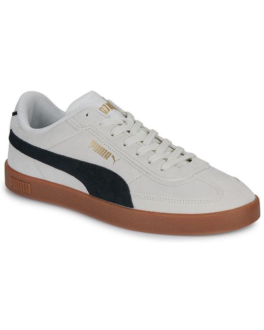 PUMA White Shoes (trainers) Club Ii Era Suede for men