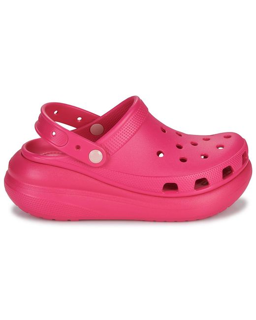 CROCSTM Pink Clogs (shoes) Crush Clog