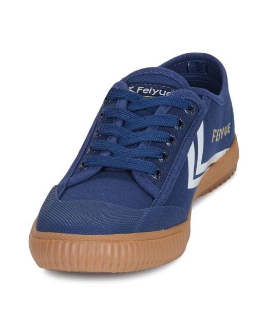 Feiyue Blue Shoes (trainers) Fe Lo 1920 Gum Grounded