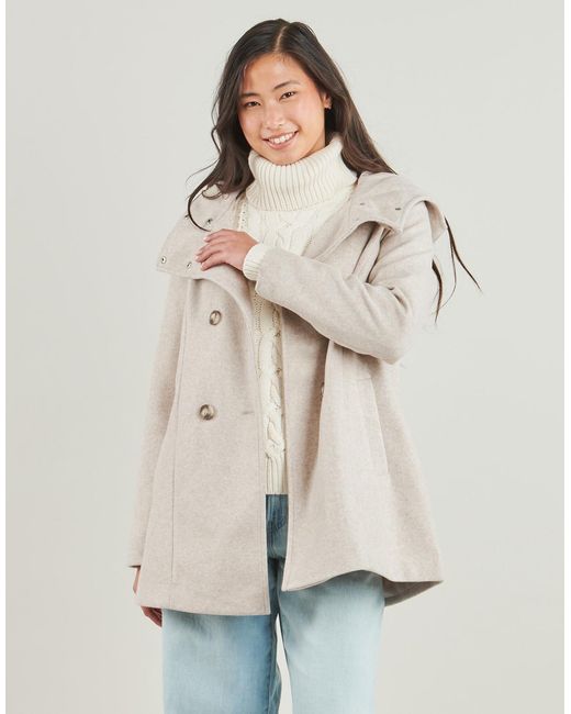 Vero Moda Natural Coat Vmfortuneshila