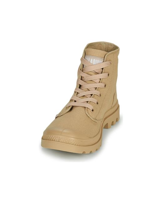 Palladium Natural Mono Chrome Mid Boots