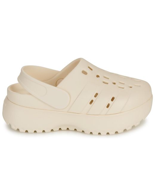 Adidas Natural Clogs (shoes) Adilette Clog Platform